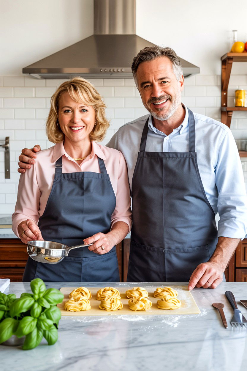 Cooking Class For Two - 25 Valentine's Day Ideas for Empty Nesters