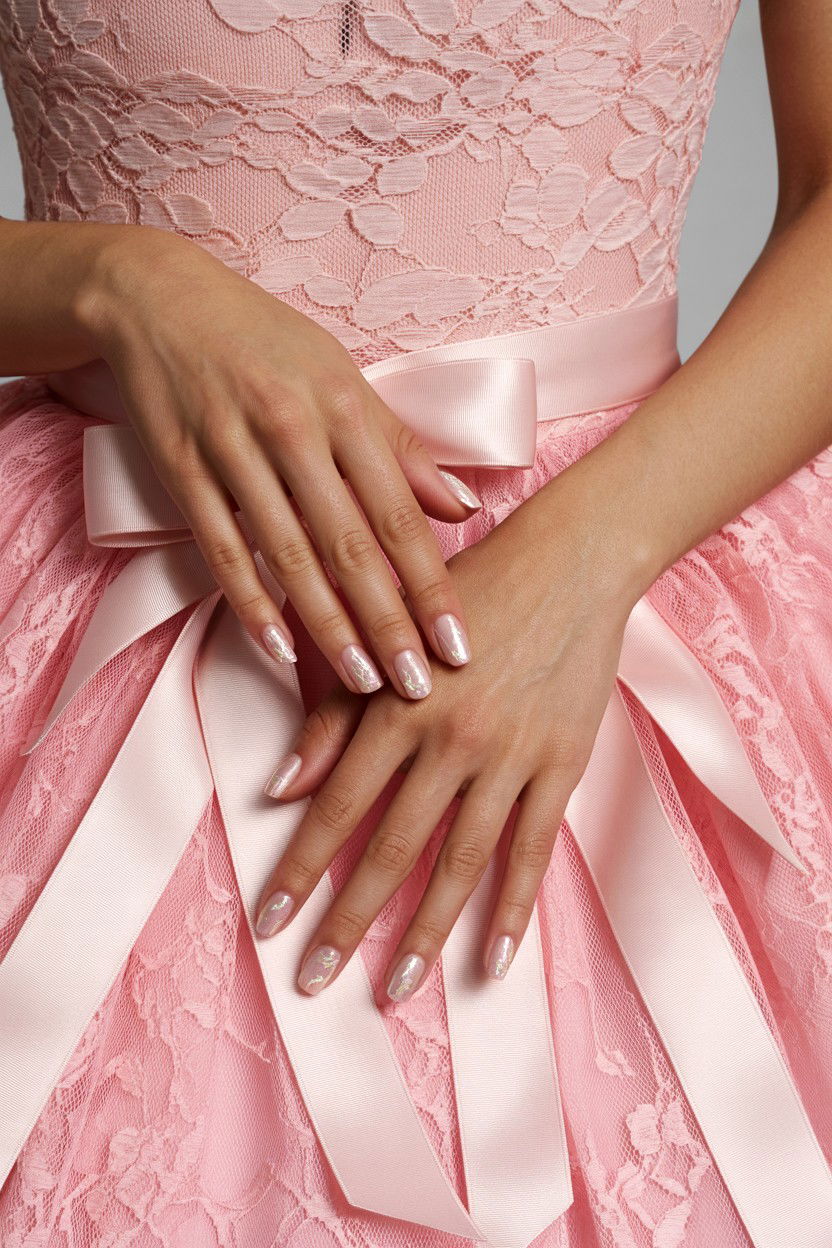 Coquette Bow Press On Nails - 25 Valentine's Day Press On Nail Ideas