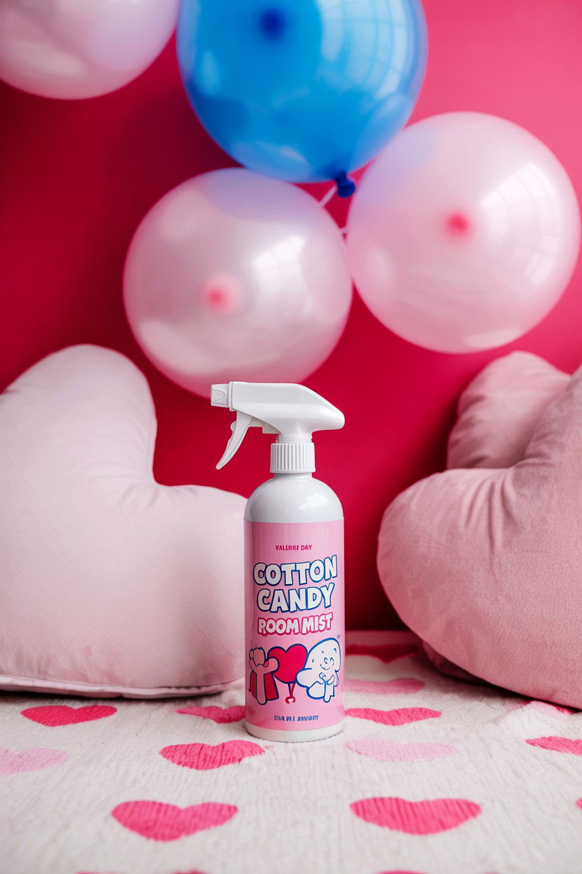 Cotton candy room mist - 25 Valentine's Day Room Spray Ideas