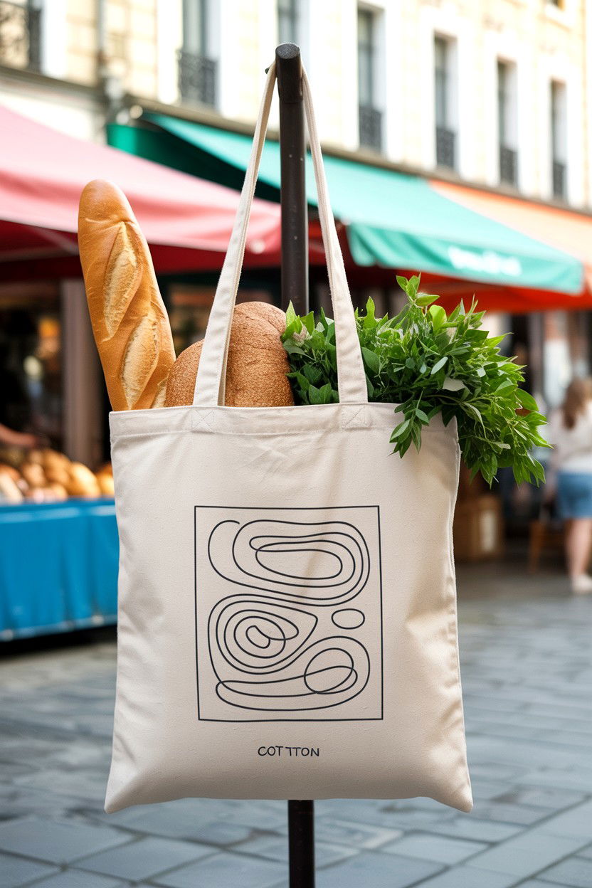Cotton tote bag