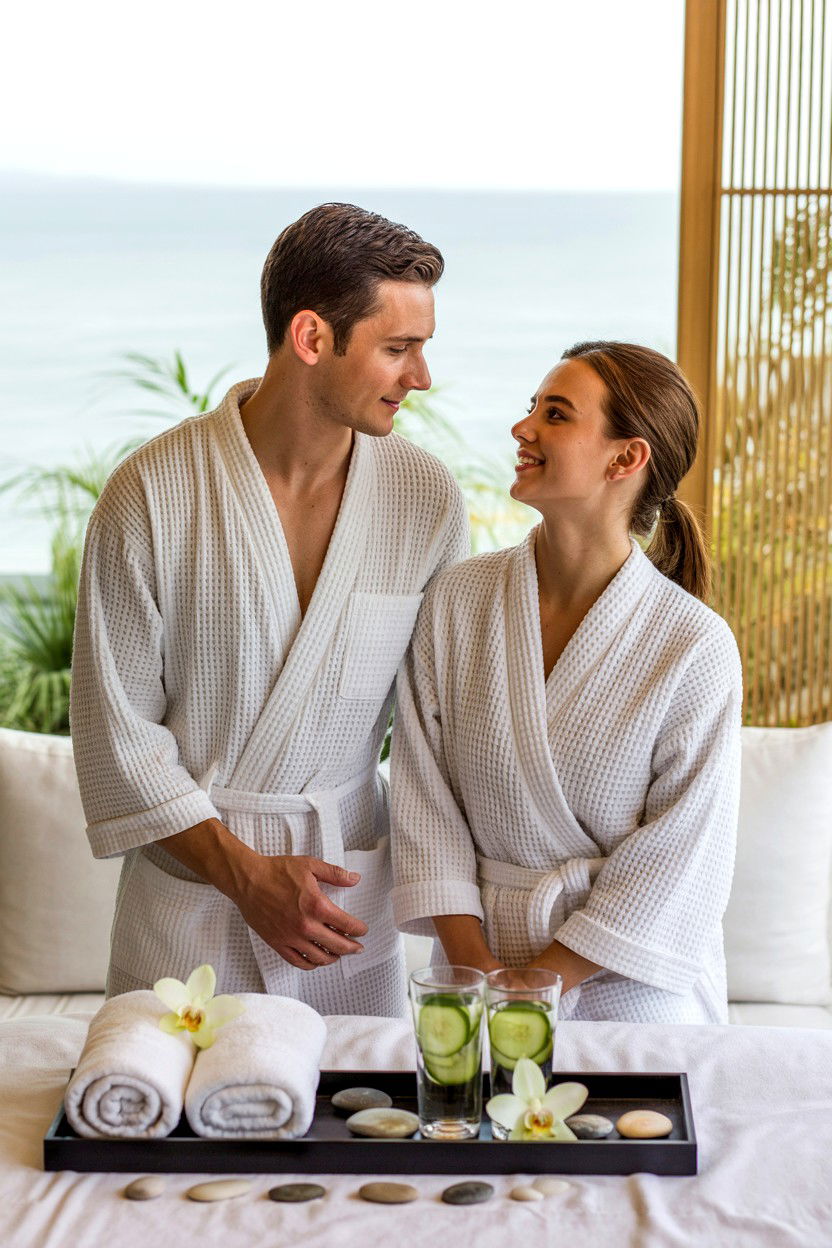 Couple Spa Day - 25 Valentine's Day Anniversary Ideas
