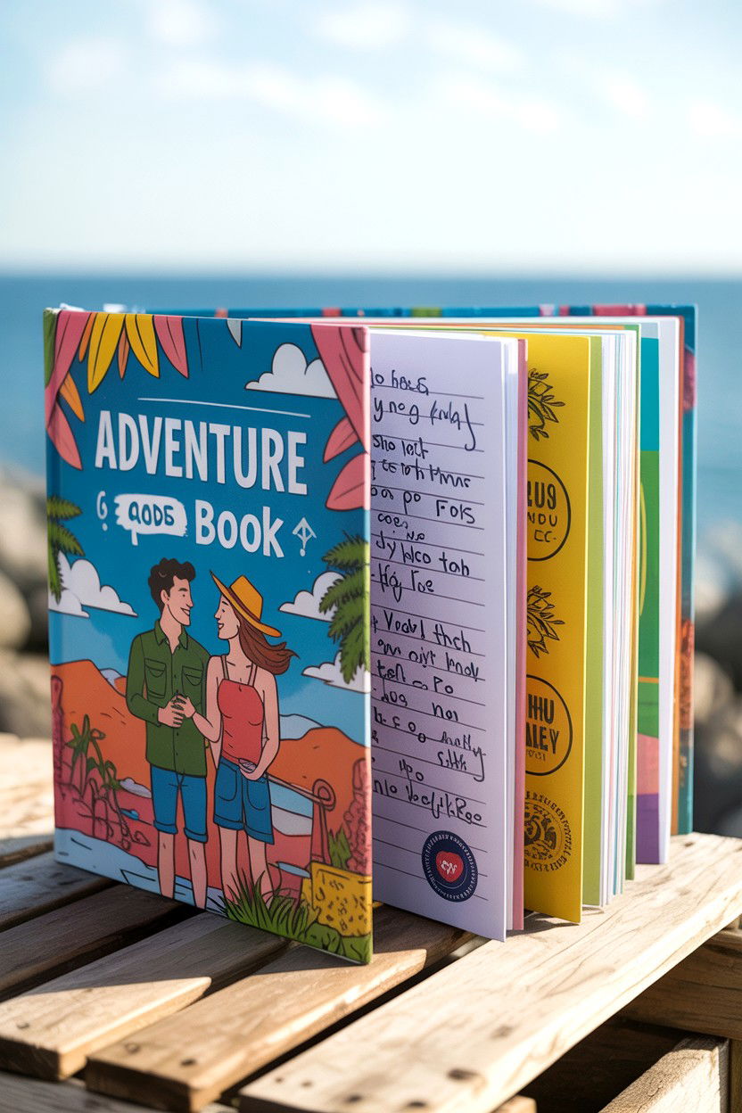 Couples Adventure Book - 25 Romantic Gifts for Boyfriend on Valentine's Day