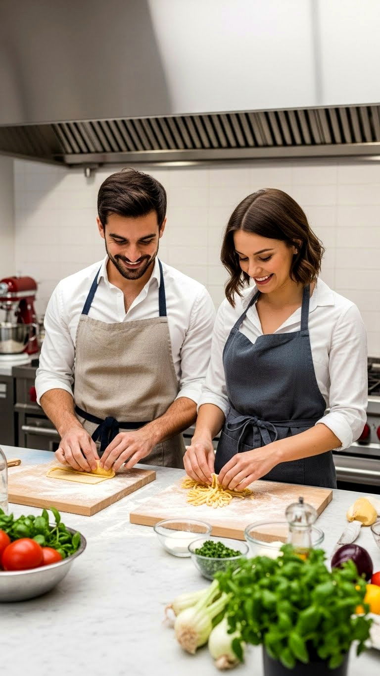 Couples Cooking Class - 25 valentine's day for ideas for husband