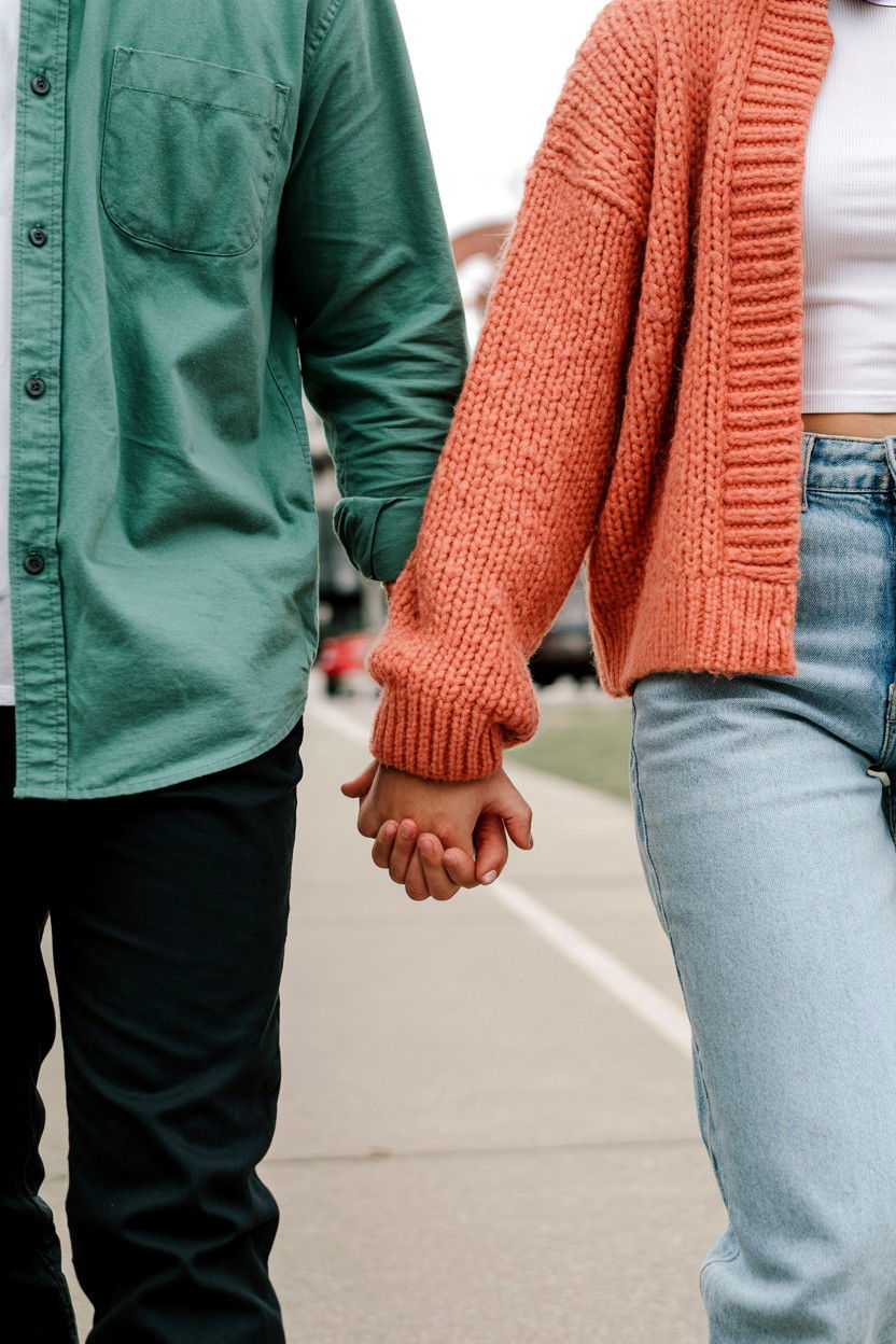 Couples Holding Hands - 25 Valentine's Day Charades Ideas