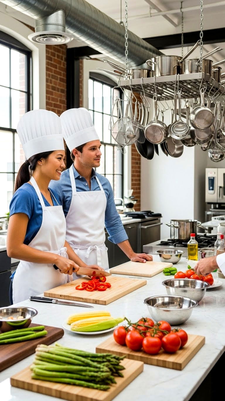 Couples cooking class - 25 valentine's day activities for everyone