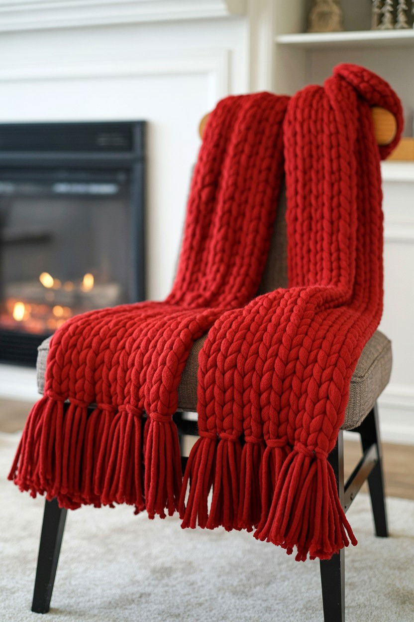 Cozy Knit Scarf - 25 Cheap Valentine's Day Gift Ideas
