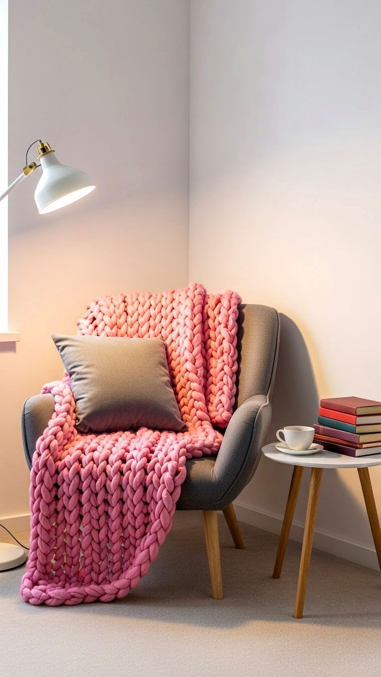 Cozy Reading Nook - 25 valentine's day ideas