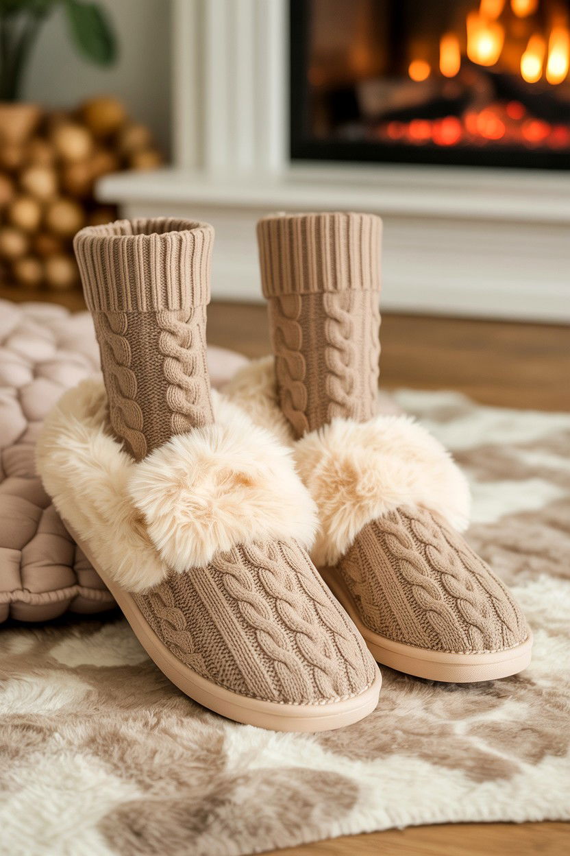 Cozy Slippers - 25 Valentine's Day Self Care Gift Ideas