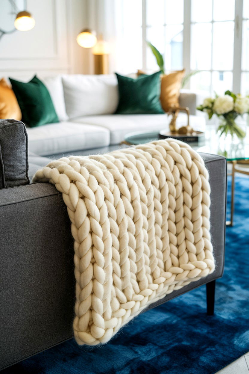 Cozy throw blanket - 25 Flower Alternatives for Valentine's Day