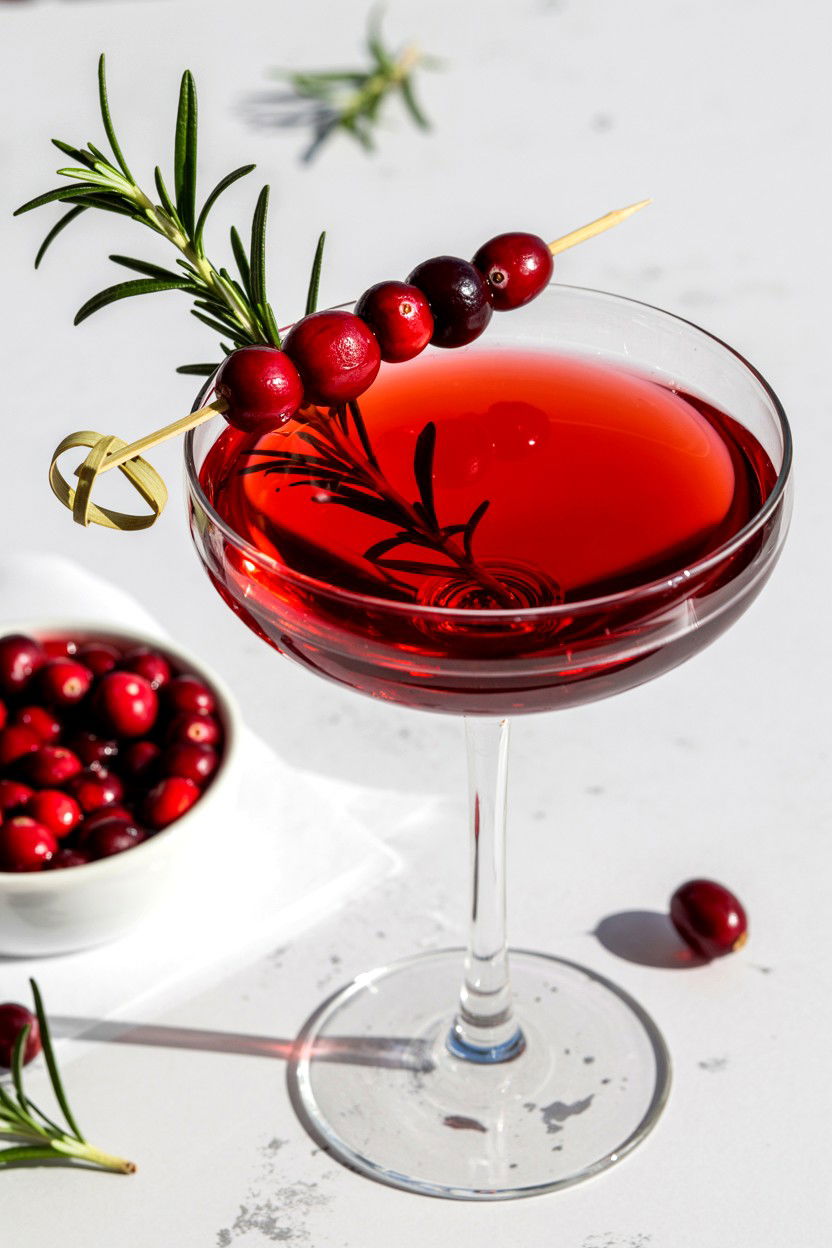 Cranberry Martini - 25 Valentine's Day Martini Ideas
