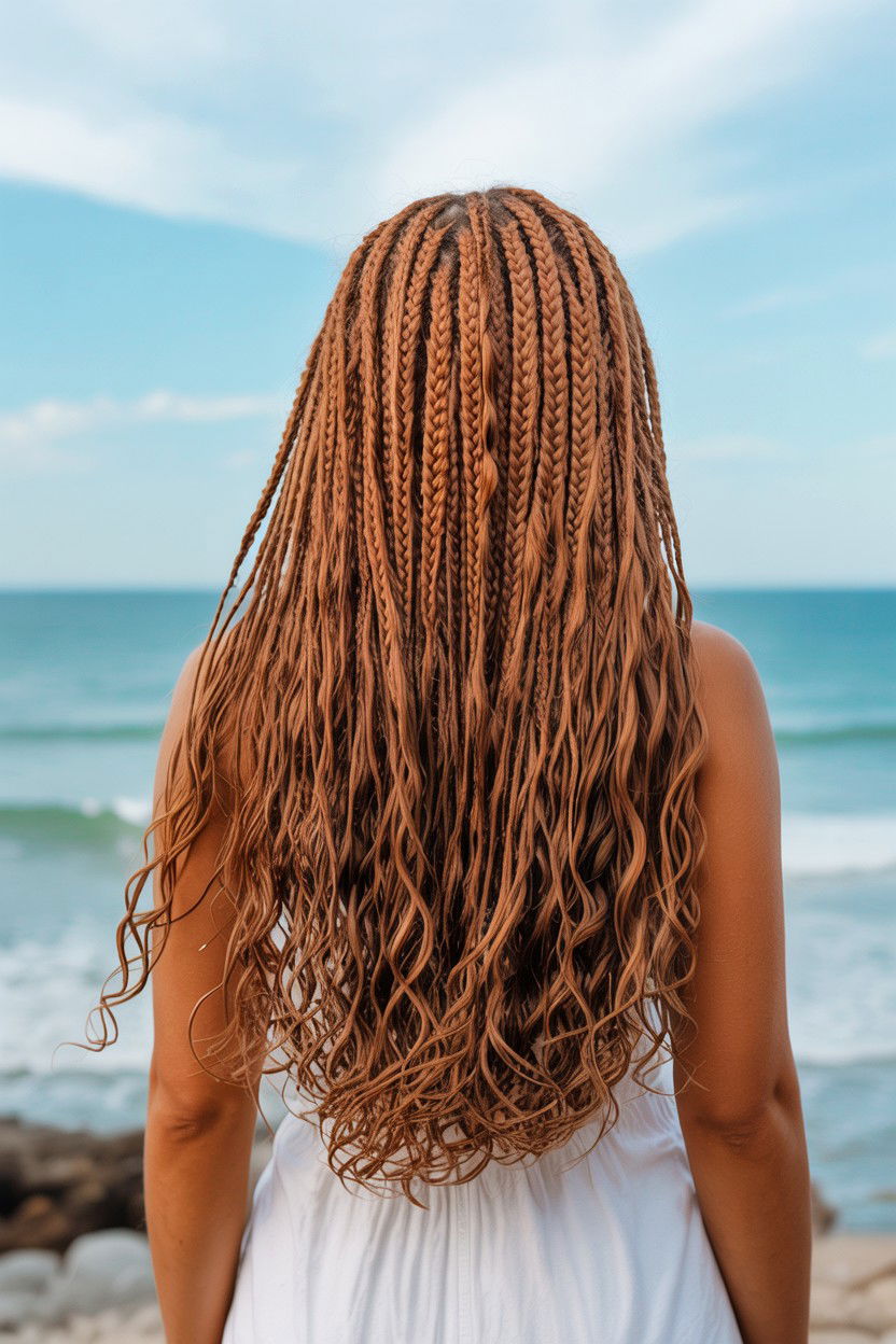 Crochet Braids - 25 Valentine's Day Natural Hair Ideas