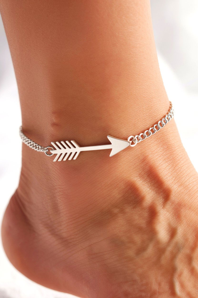 Cupid Arrow Anklet - 25 Valentine's Day Anklet Ideas