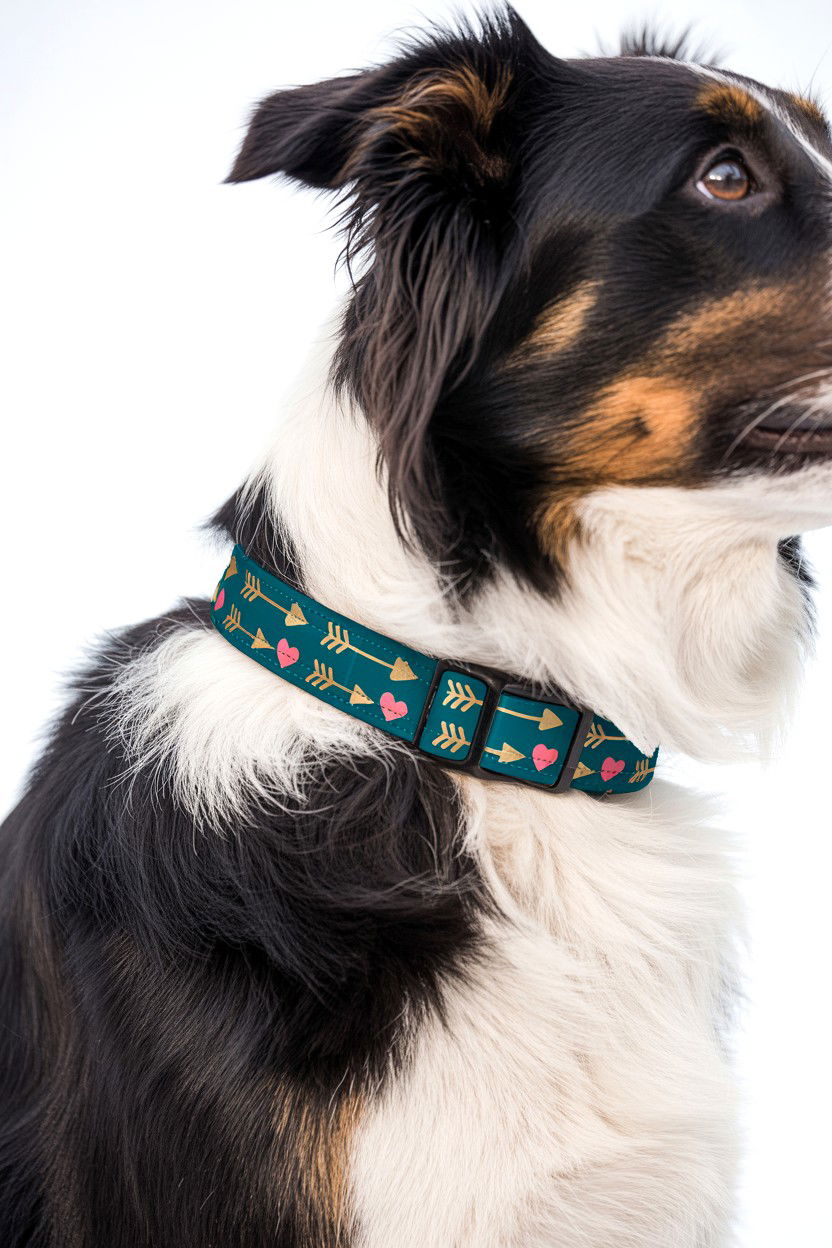 Cupid Arrow Dog Collar - 25 Valentine's Day Pet Collar Ideas