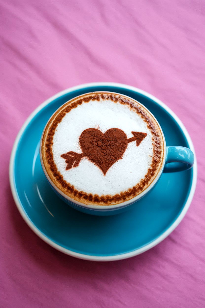 Cupid Cappuccino - 25 Valentine's Day Coffee Drink Ideas