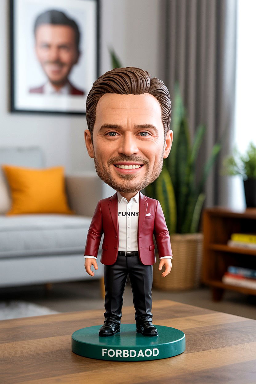 Custom Bobblehead Portrait - 25 Valentine's Day Custom Portrait Ideas