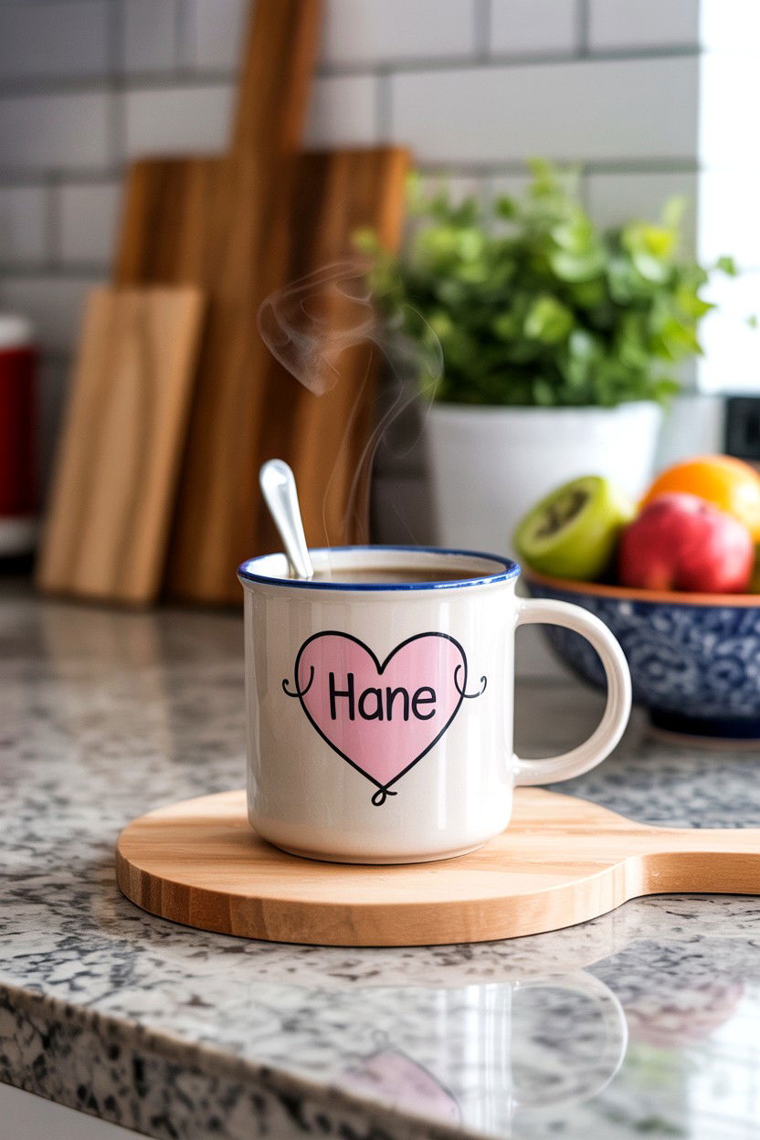 Custom Ceramic Mug - 25 Cheap Valentine's Day Gifts for Girlfriend