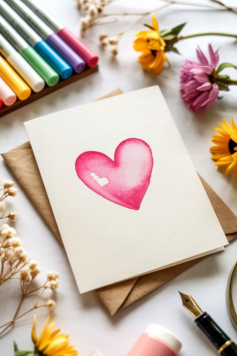 Custom Greeting Card - 25 Thrifty Valentine's Day Ideas