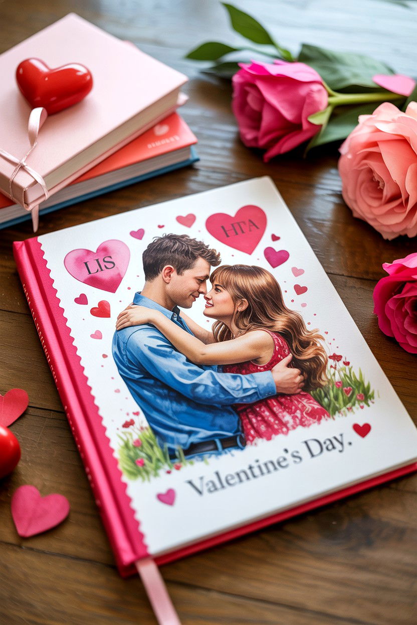 Custom Illustrated Book - 25 Valentine's Day Personalized Book Ideas