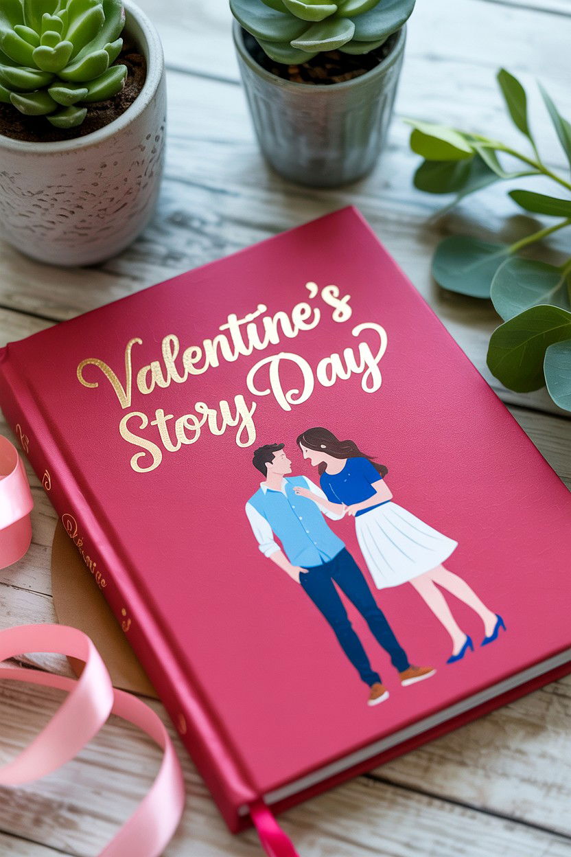 Custom Love Story Book - 25 Valentine's Day Personalized Book Ideas