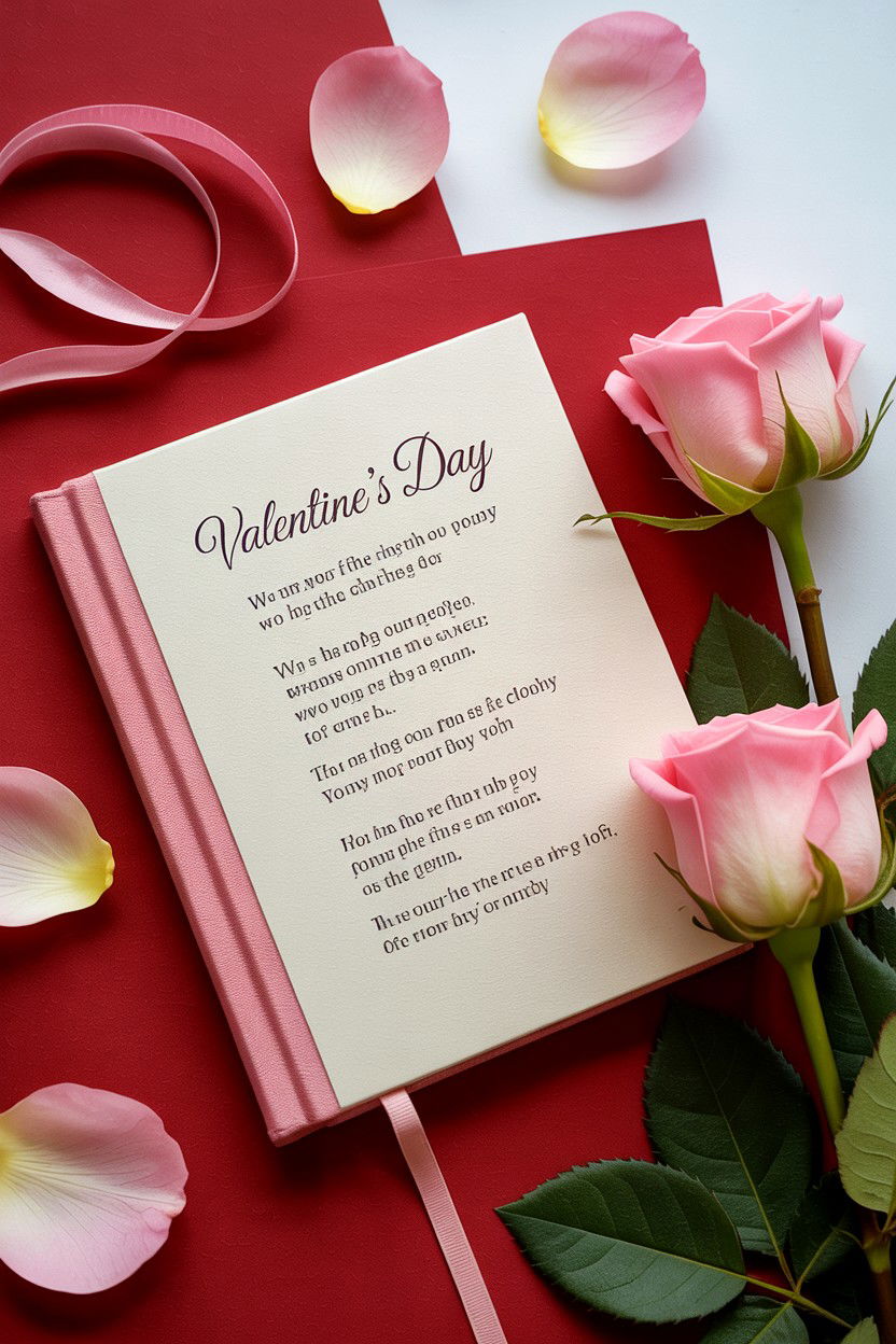 Custom Poetry Book - 25 Valentine's Day Personalized Book Ideas