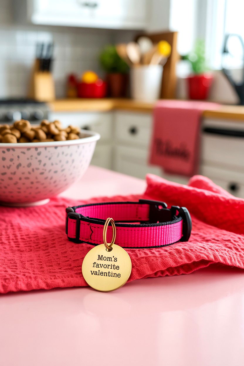 Custom Quote Pet Tag - 25 Valentine's Day Pet Tag Ideas