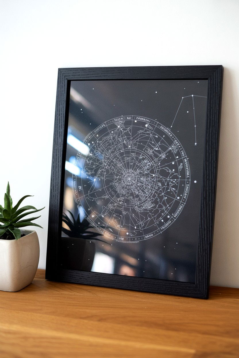 Custom Star Map - 25 Romantic Gifts for Boyfriend on Valentine's Day