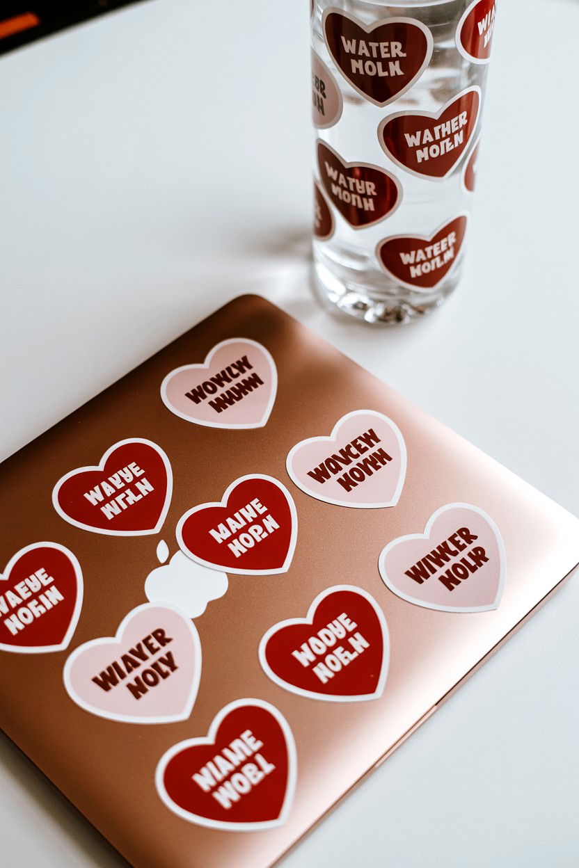 Custom Stickers - 25 Valentine's Day Office Party Ideas