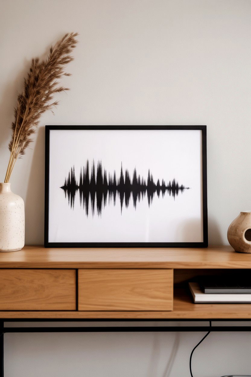 Custom Voice Message Print - 25 Valentine's Day Sound Wave Art Ideas