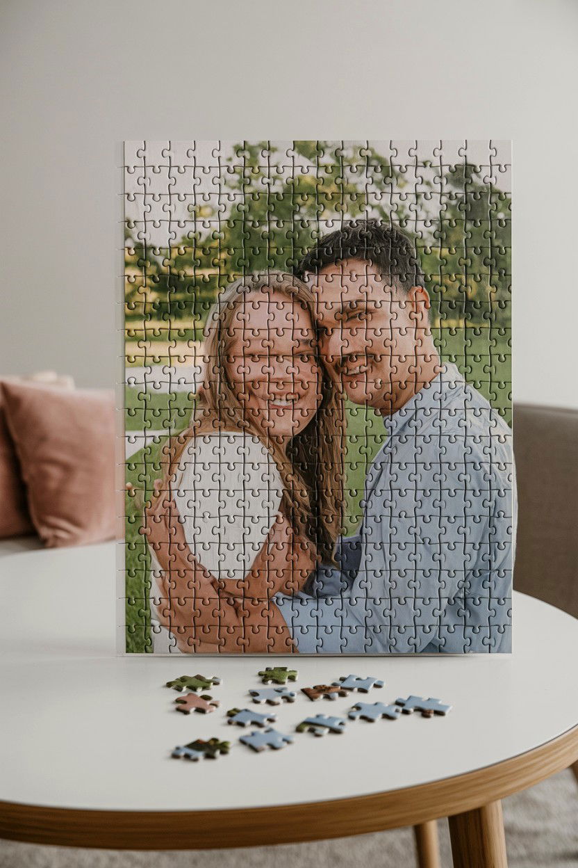 Custom photo puzzle - 25 Long Distance Valentine's Day Surprise Ideas