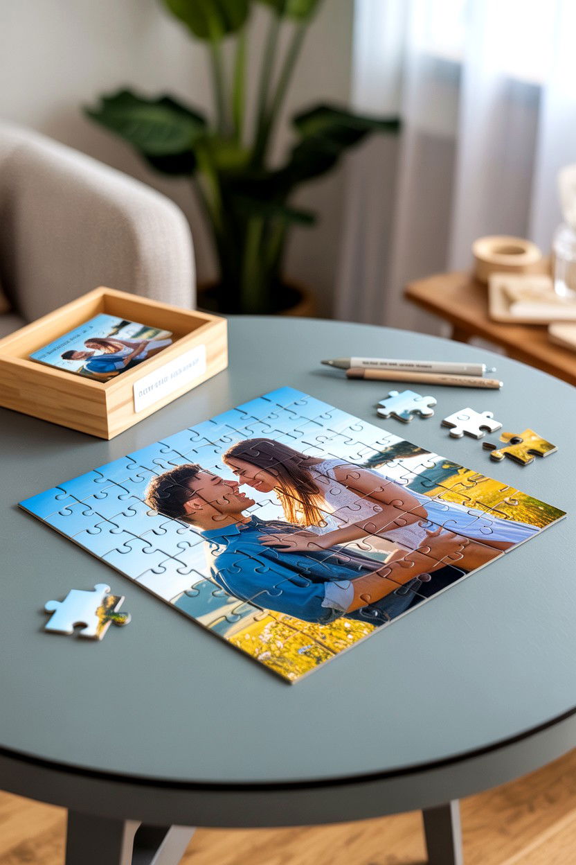 Custom puzzle - 25 Sentimental Valentine's Day Gifts for Him