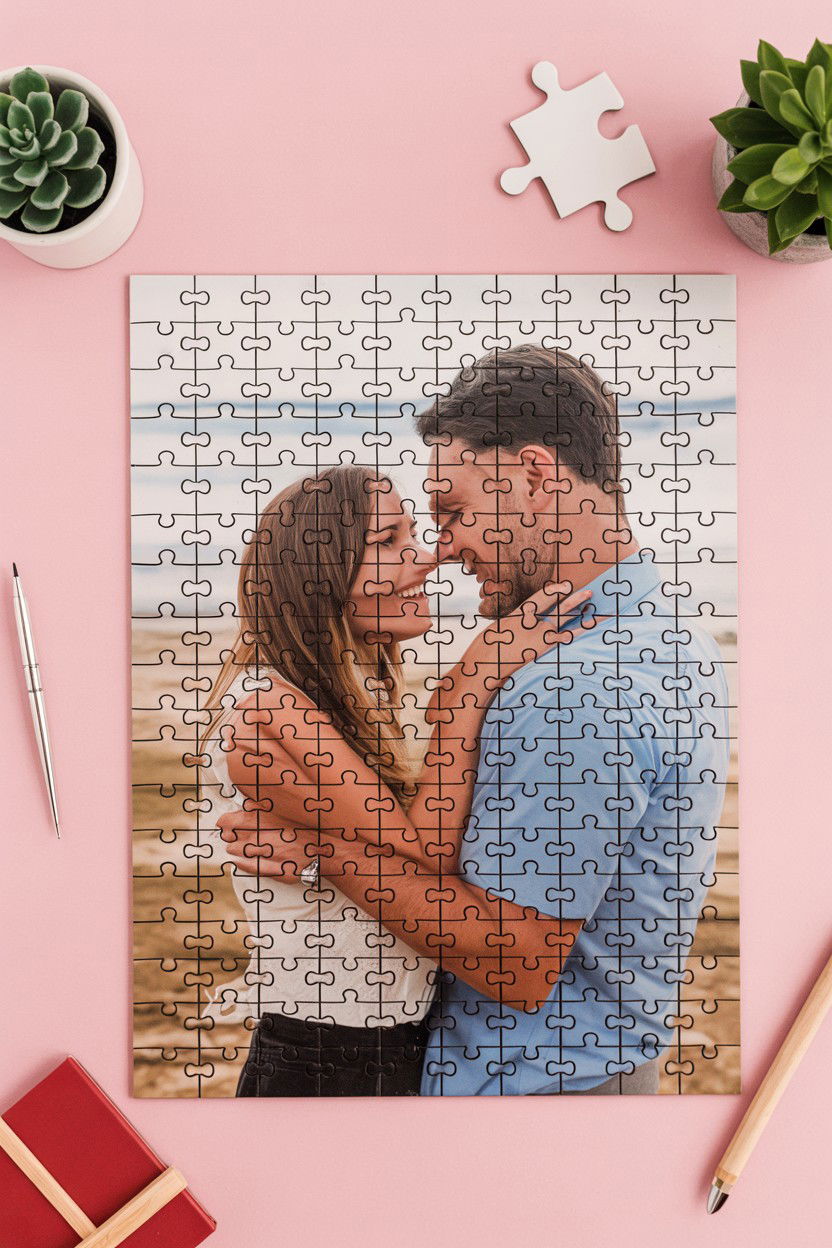 Custom puzzle calendar - 25 Valentine's Day Calendar Gift Ideas