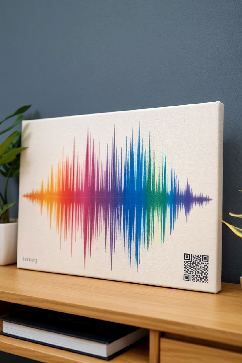 Custom sound wave art - 25 Sentimental Valentine's Day Gifts for Him