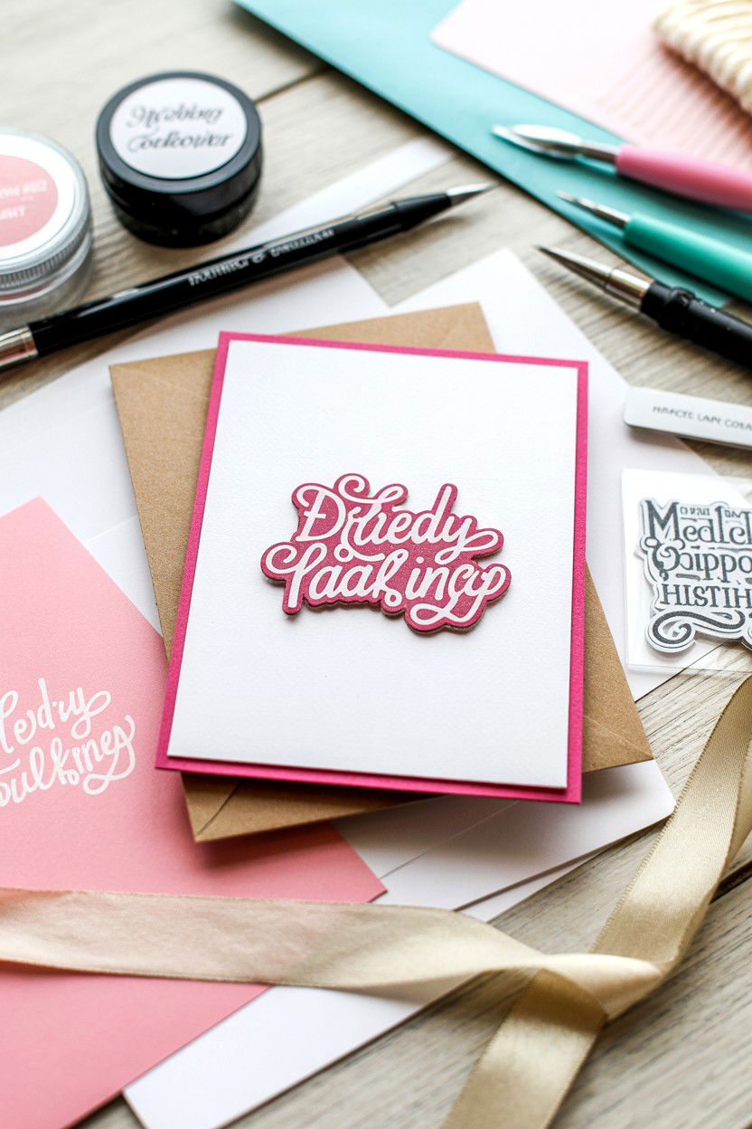 DIY Card Making - 25 Valentine's Day Office Party Ideas