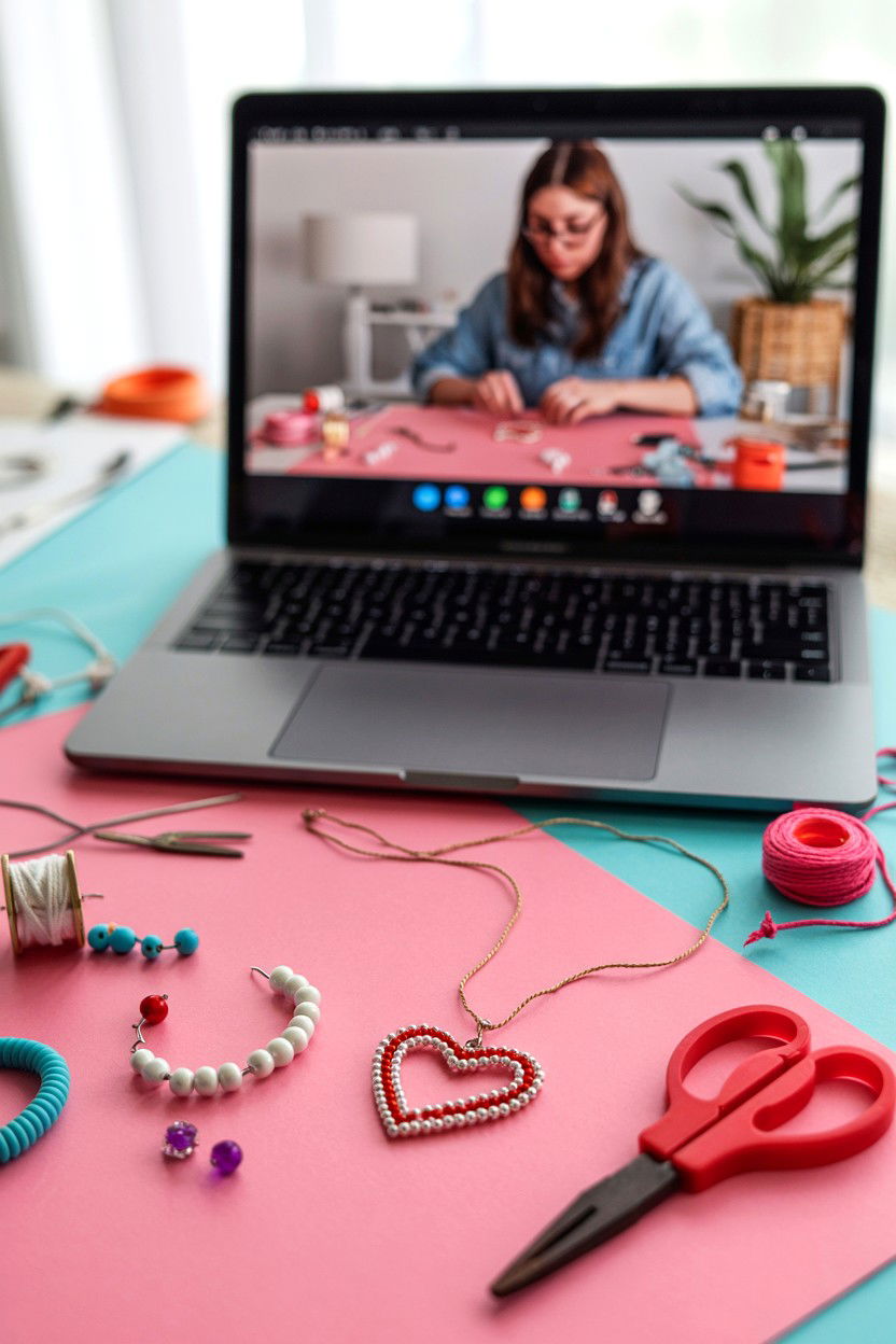 DIY Craft Project - 25 Long Distance Valentine's Day Video Call Ideas