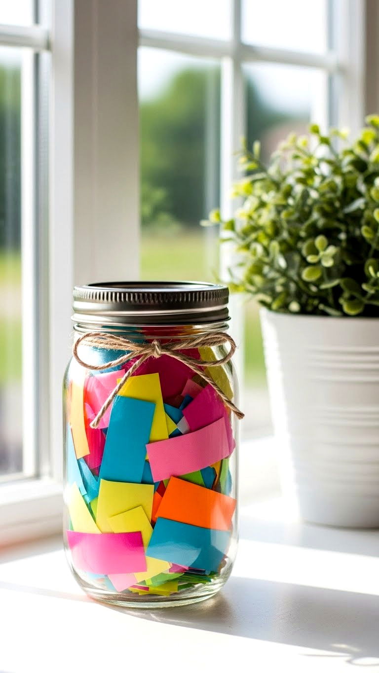 DIY Memory Jar - 25 valentine's day ideas for him