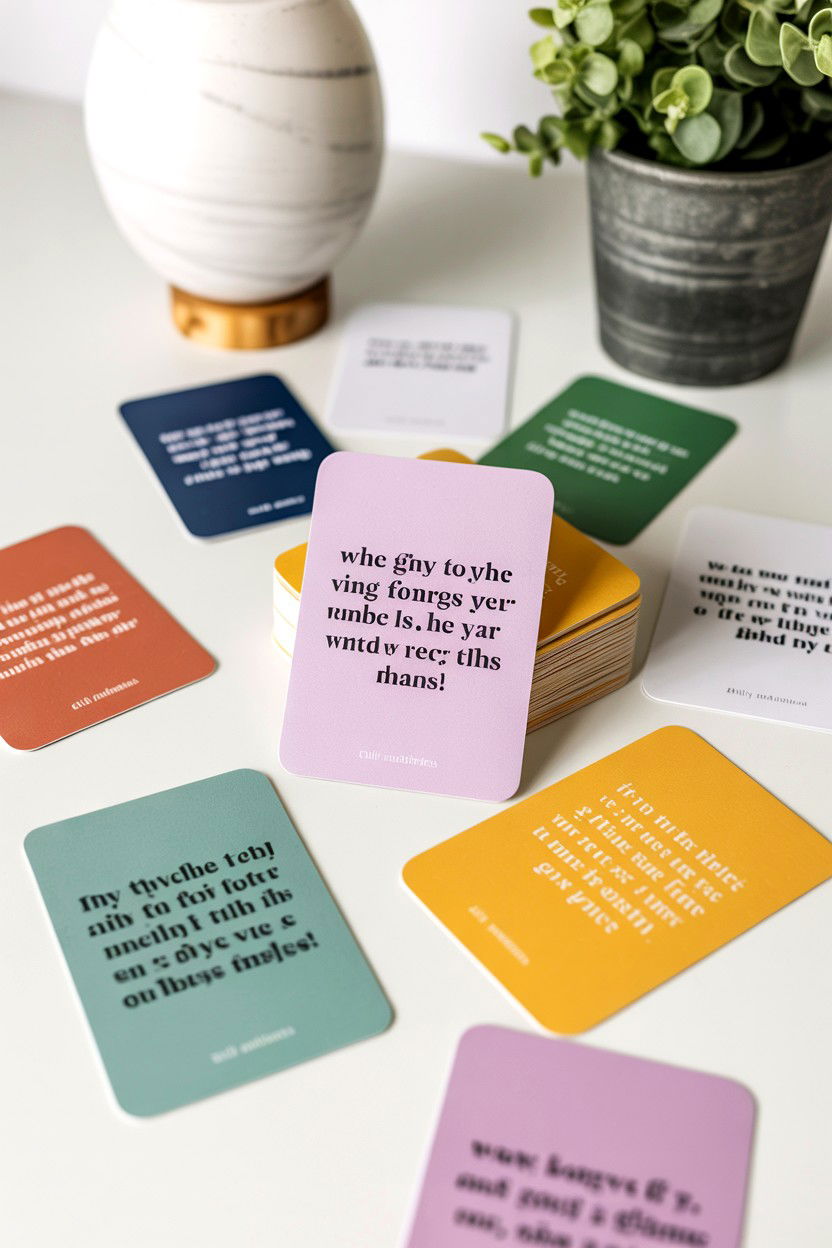 Daily mindfulness cards - 25 Valentine's Day Calendar Gift Ideas