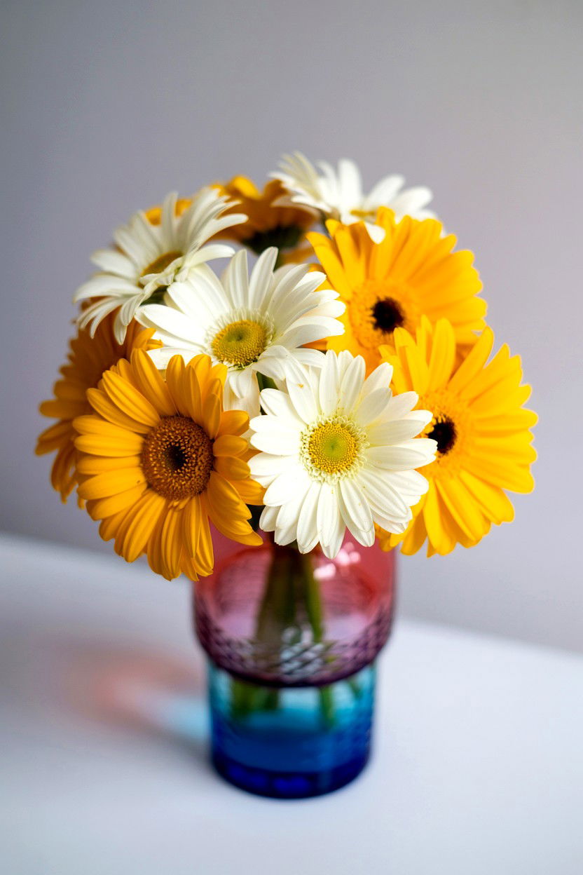 Daisy flower bouquet - 25 Valentine's Day Bouquet Ideas