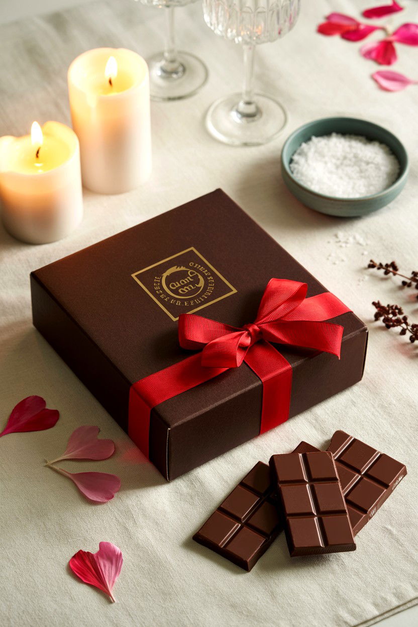 Dark Chocolate Box - 25 Valentine's Day Gift Box Ideas for Him