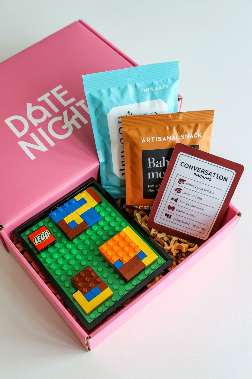 Date Night Box - 25 Long Distance Valentine's Day Care Package Ideas