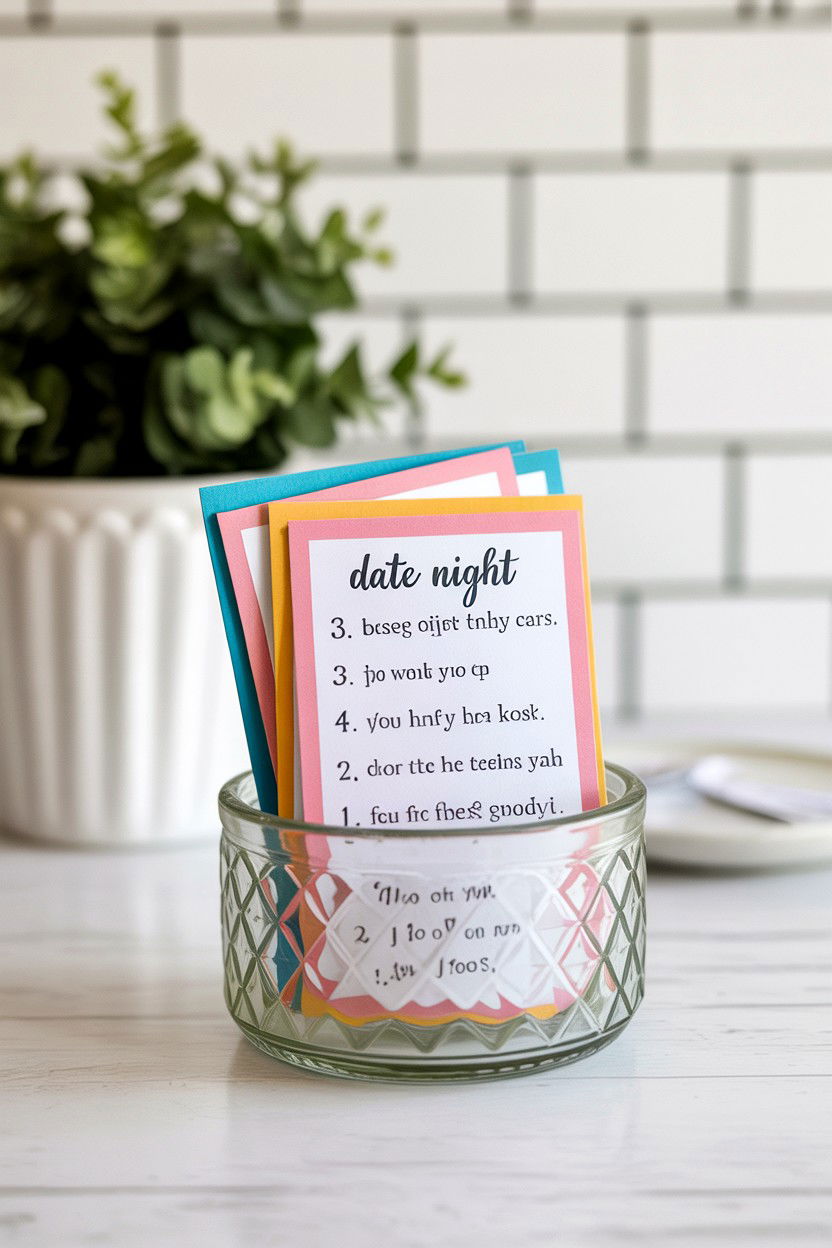 Date night activity cards - 25 Valentine's Day Calendar Gift Ideas