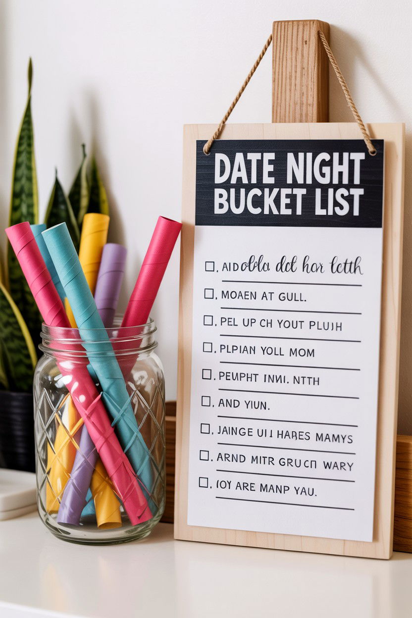 Date night bucket list - 25 Thoughtful Valentine's Day Gifts for Him