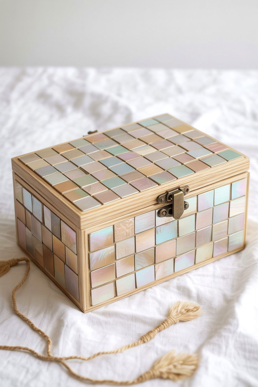 Decorative Shell Jewelry Box - 25 Valentine's Day Jewelry Box Ideas