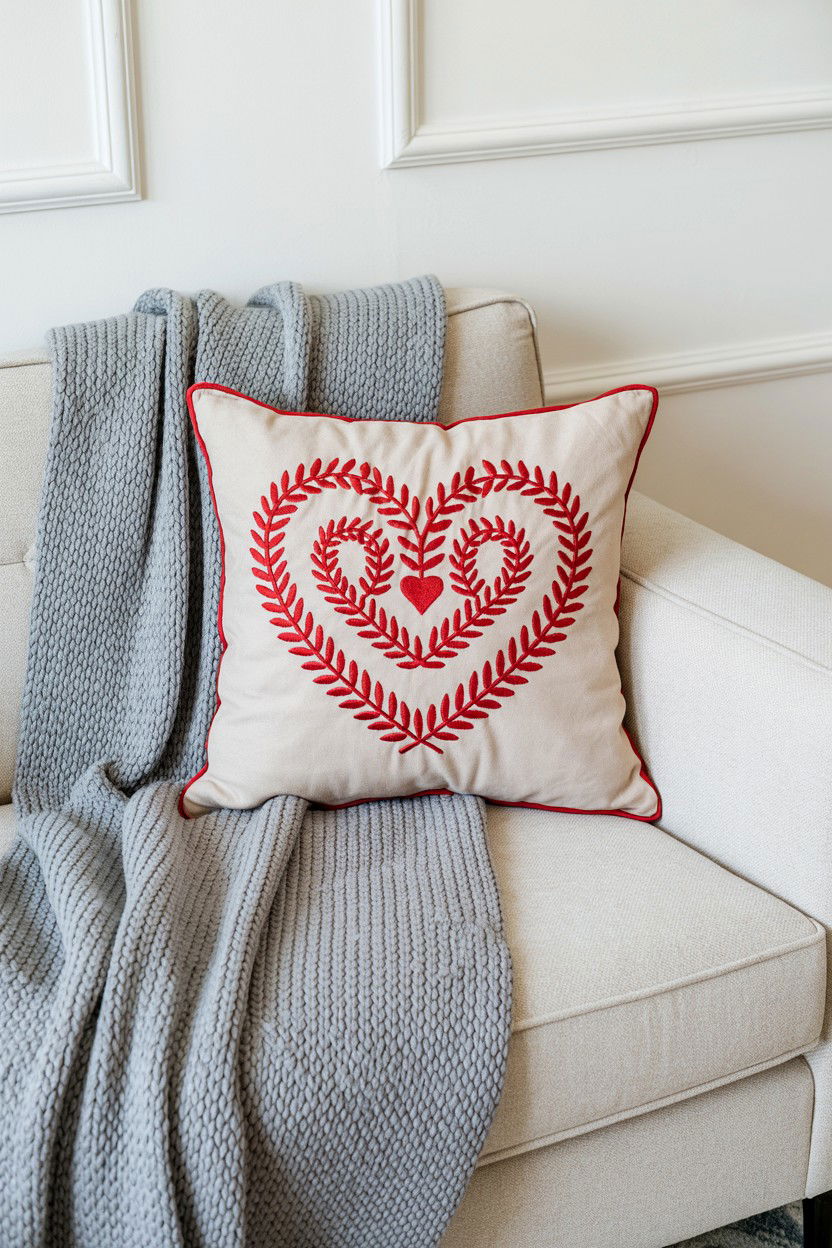 Decorative Throw Pillow - 25 Under $25 Valentine's Day Gift Ideas