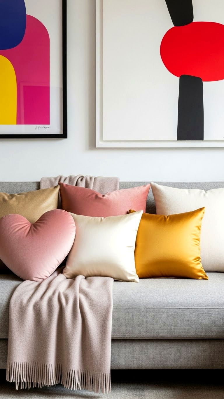 Decorative Throw Pillows - 25 valentine's day ideas for her