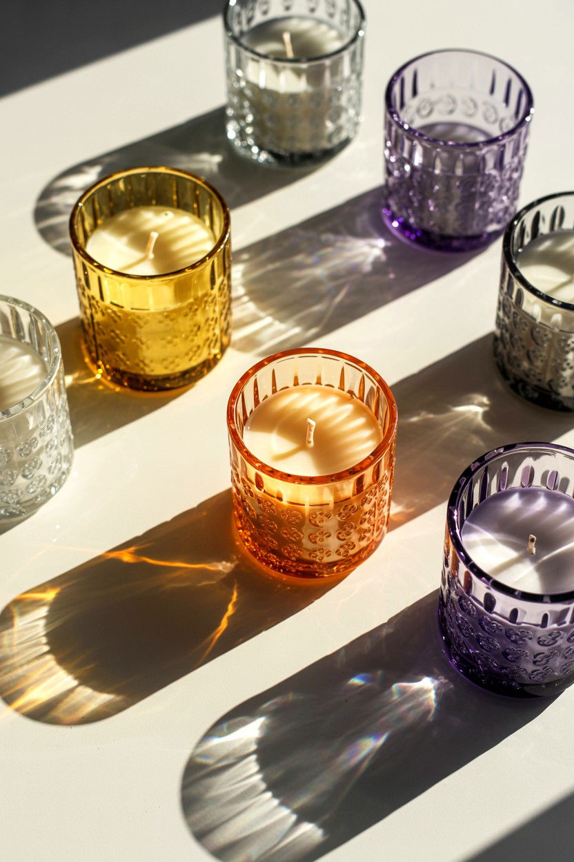 Decorative Votive Candle Set - 25 Valentine's Day Candle Gift Set Ideas