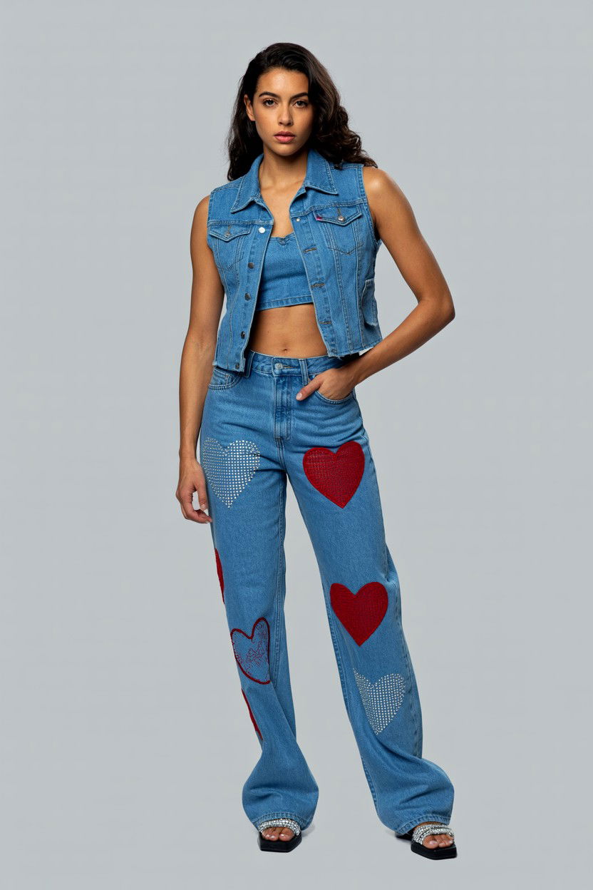 Denim On Denim - 25 Valentine's Day Y2K Outfits