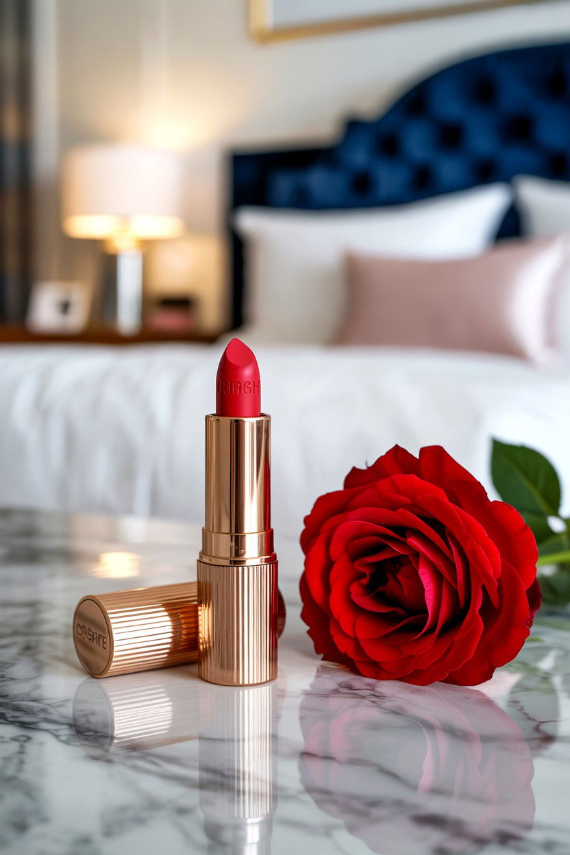 Designer Red Lipstick - 25 Makeup Valentine's Day Gifts for Her