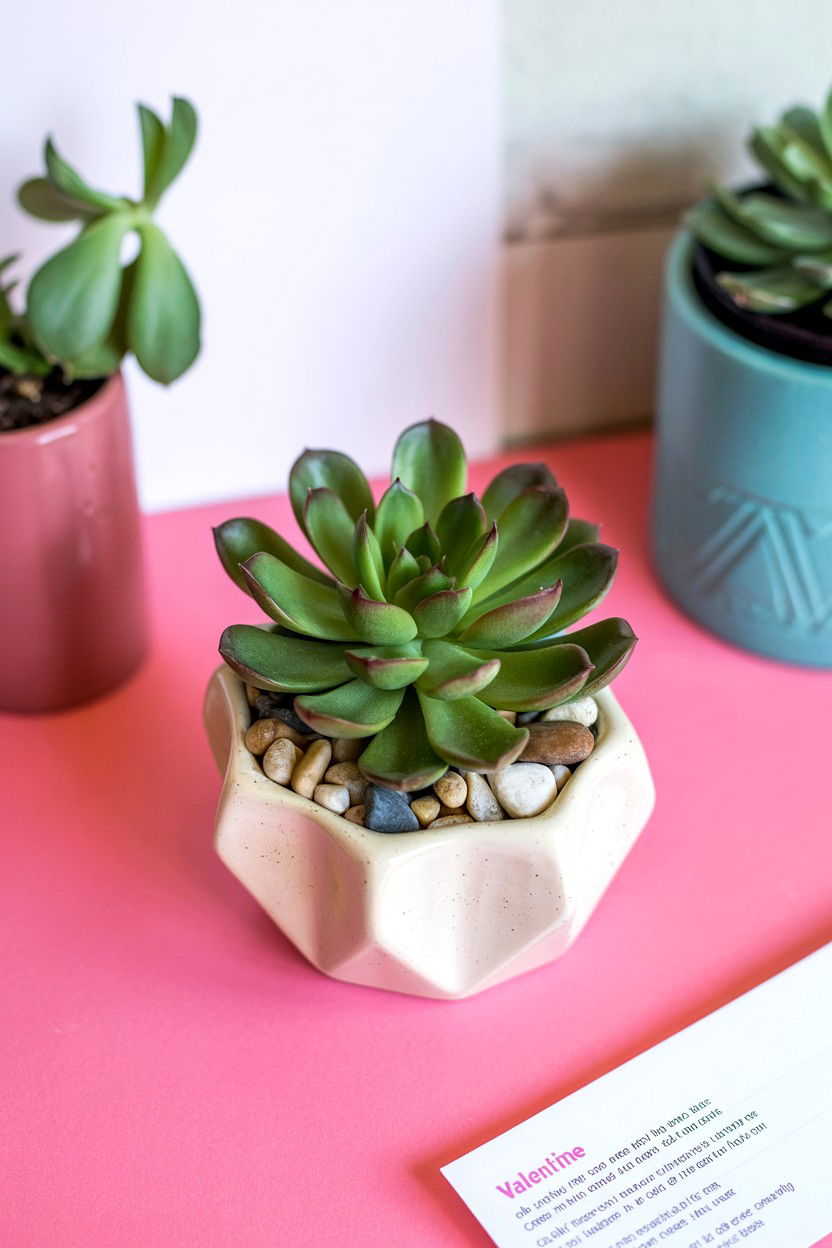 Desk Succulent - 25 Valentine's Day Gifts for Coworkers