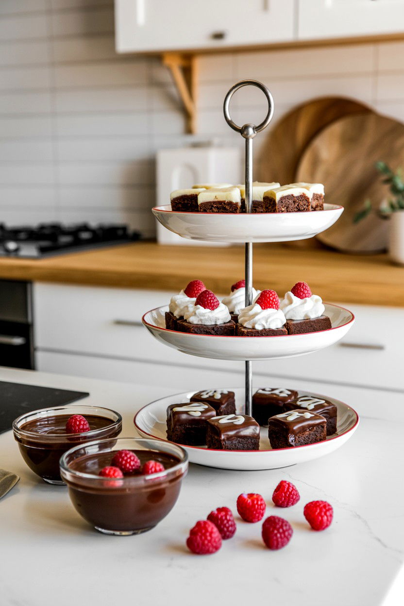 Dessert Bar At Home - 25 Budget Valentine's Day Ideas