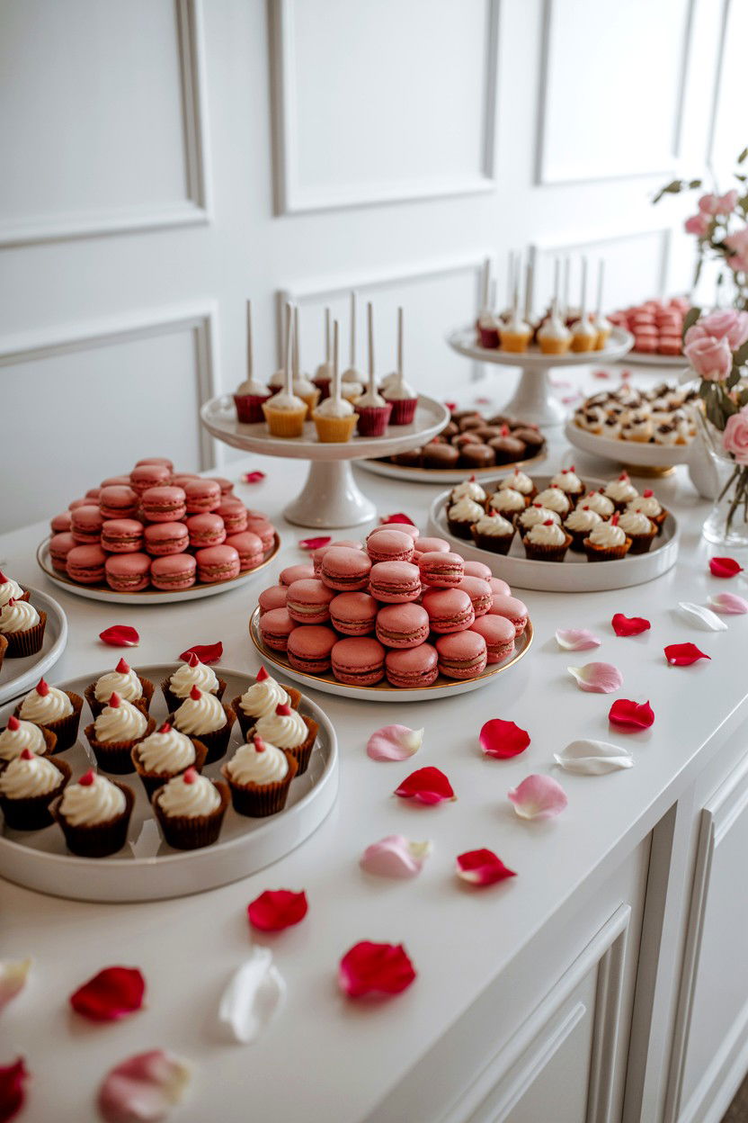 Dessert Grazing Table - 25 Valentine's Day Ideas for Foodies